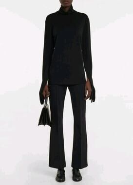 NWT The Row Aino Turtleneck Wool-blend Top M Avant Garde Gloves Minimalist
